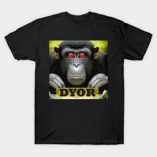 Funny Monkey Cute Apes Animal memes T-Shirt